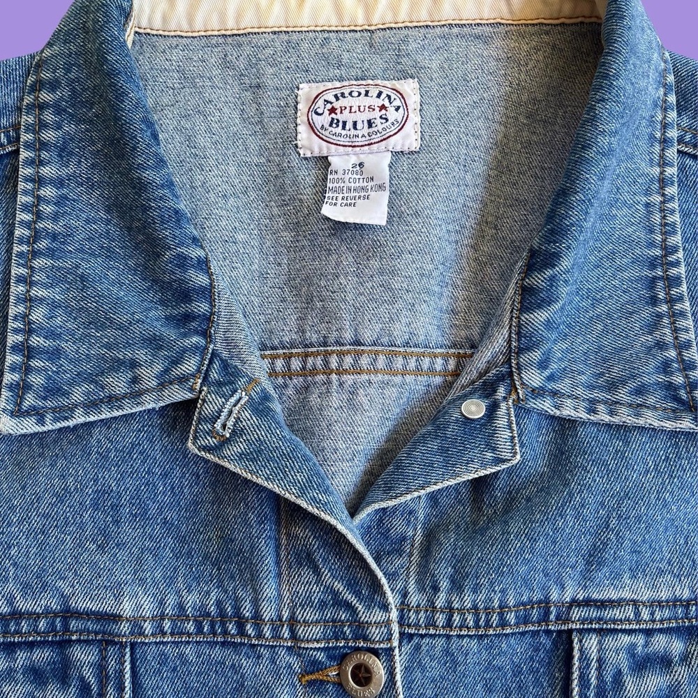 Denim Sleeveless Jacket - Picture 3 of 3